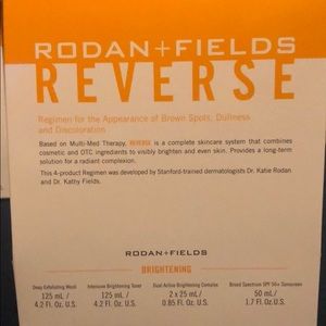 Rodan + Fields Reverse Brightening